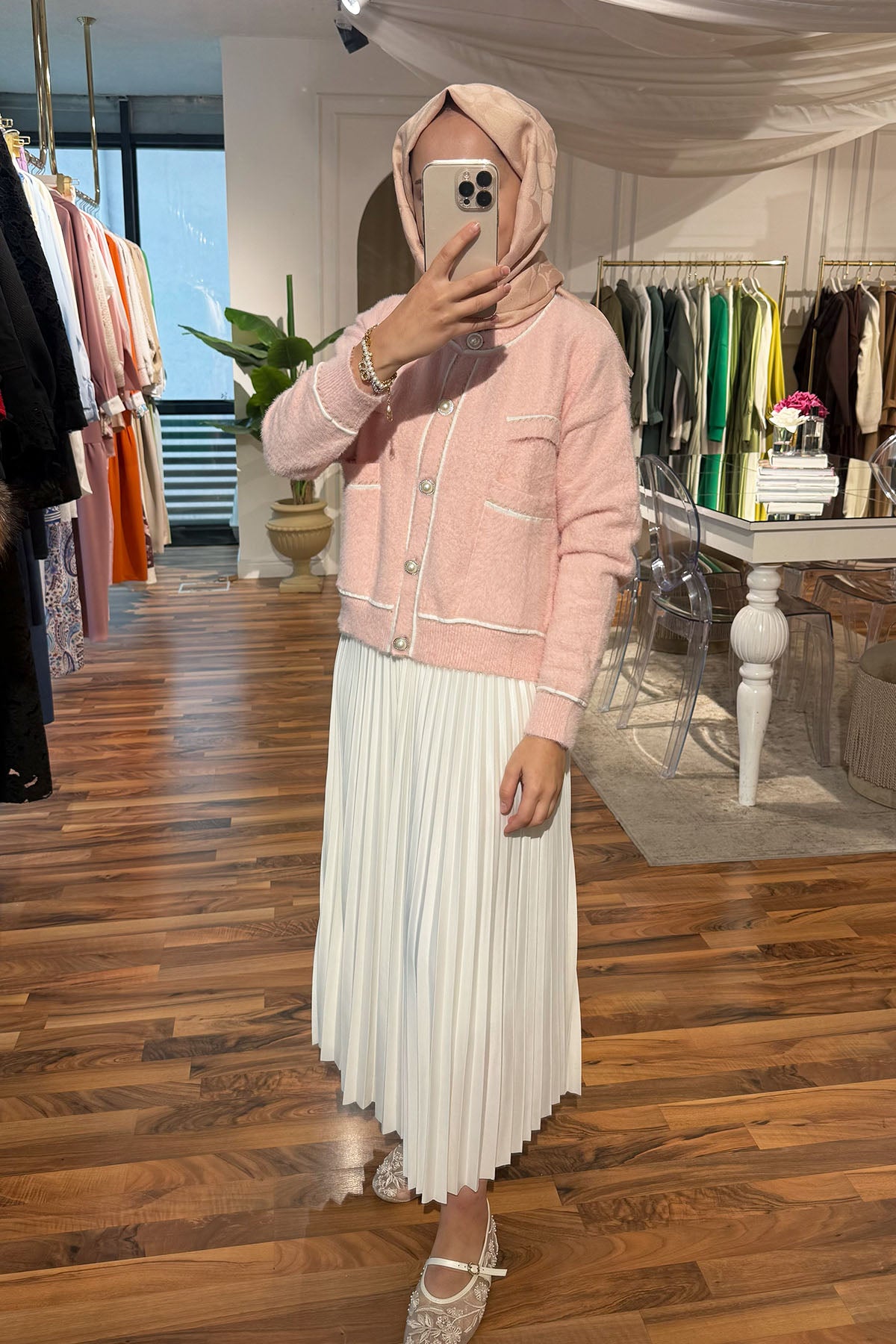 Yumoş Hırka - Pembe