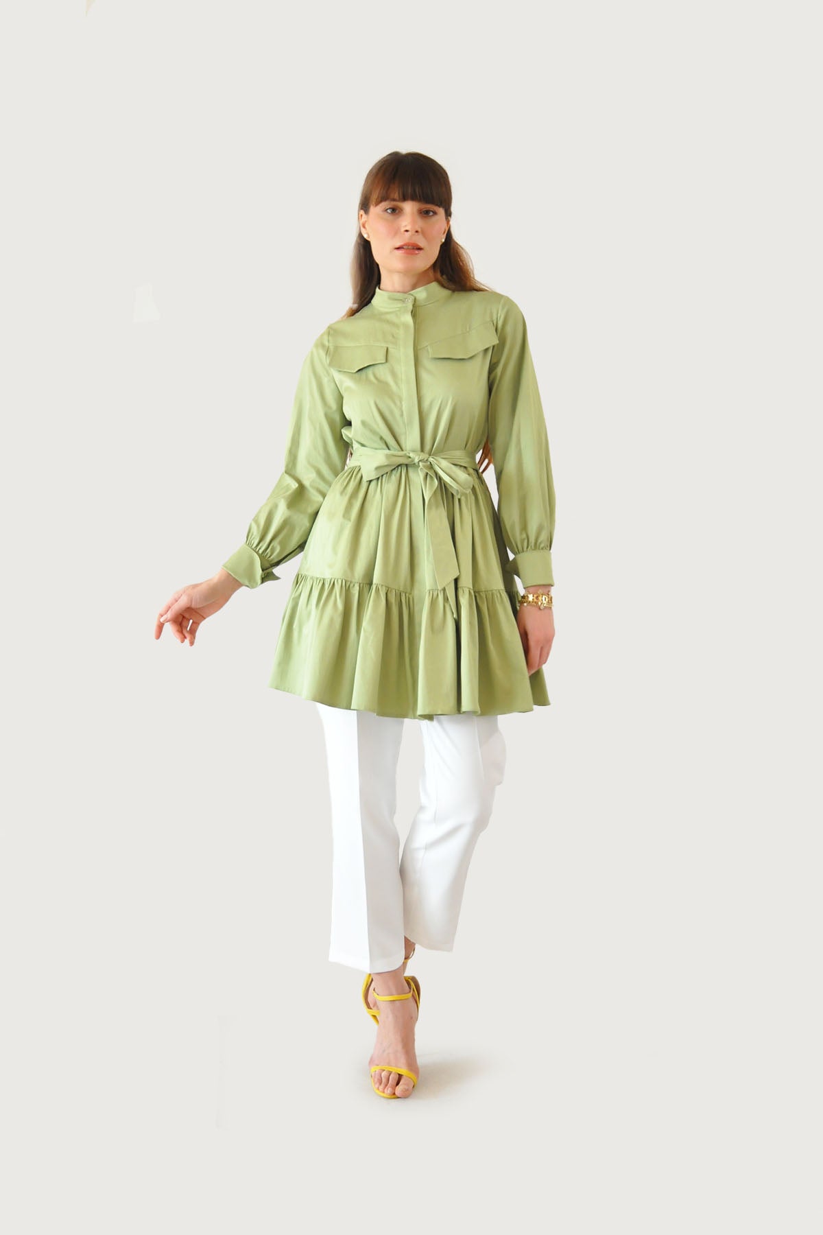 Alice Katlı Tunik - Yeşil