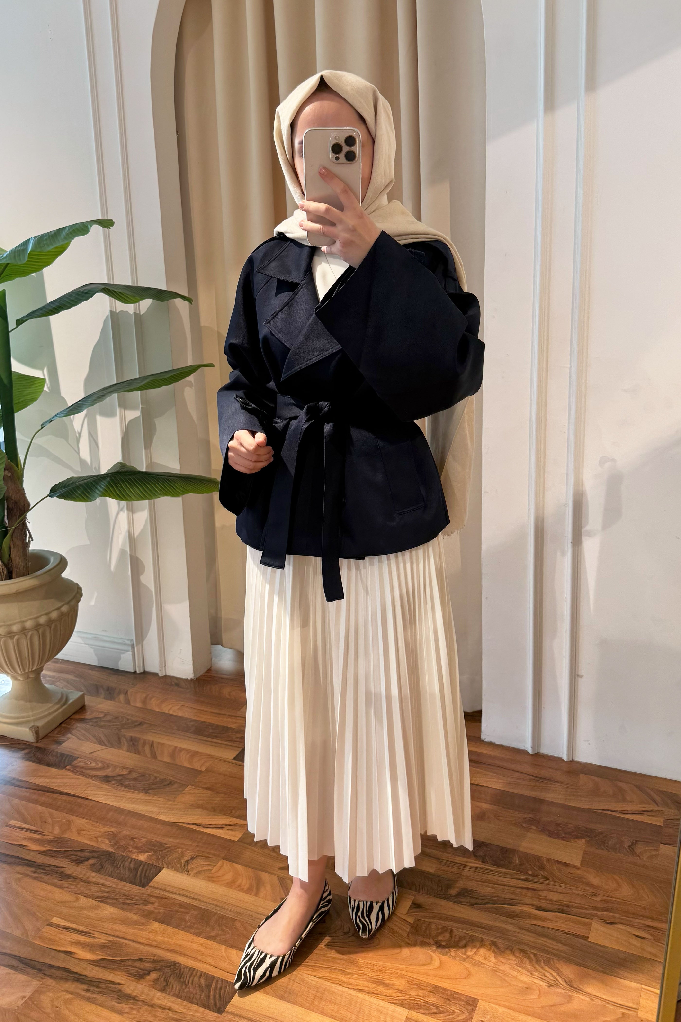 Apoletli Ceket - Lacivert