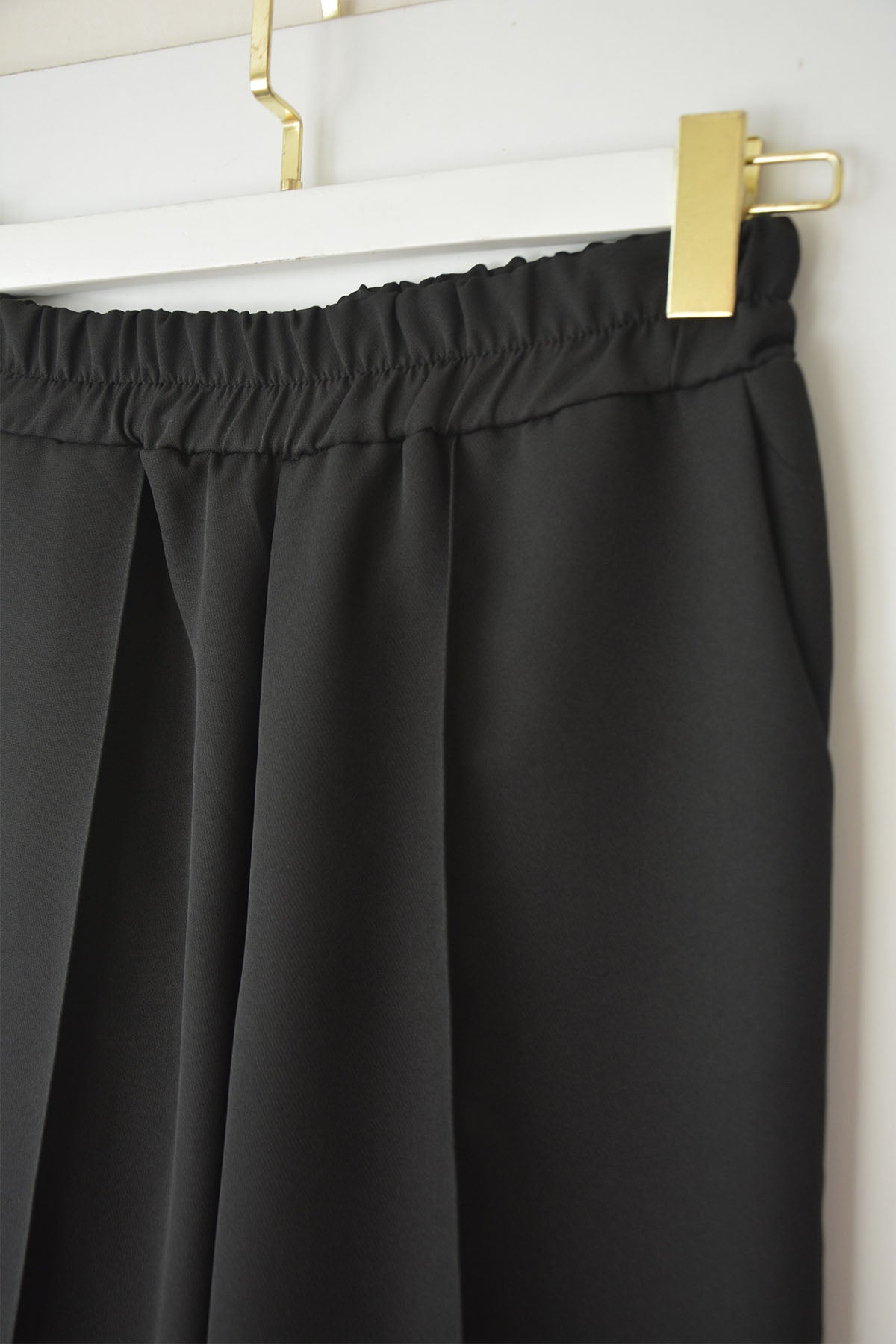 Duble Paça Pantolon - Siyah