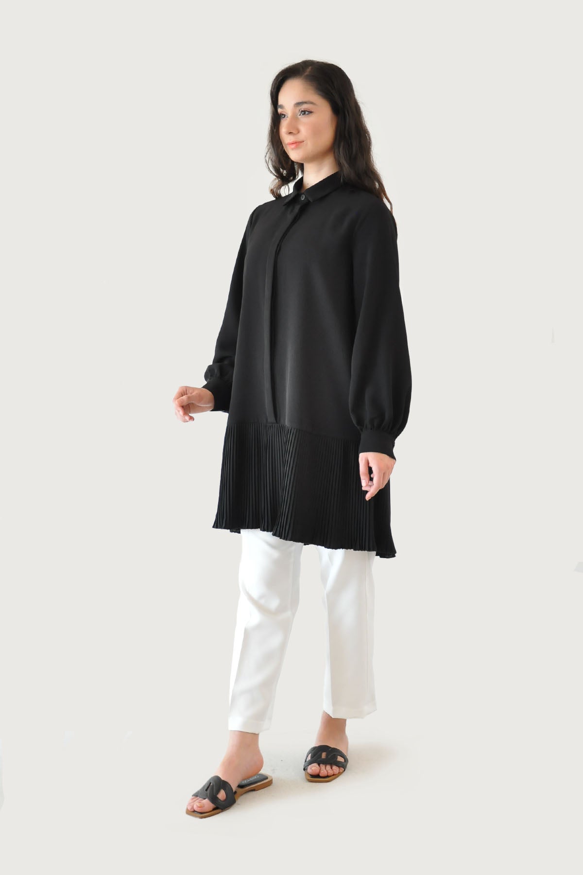 Nova Piliseli Tunik - Siyah