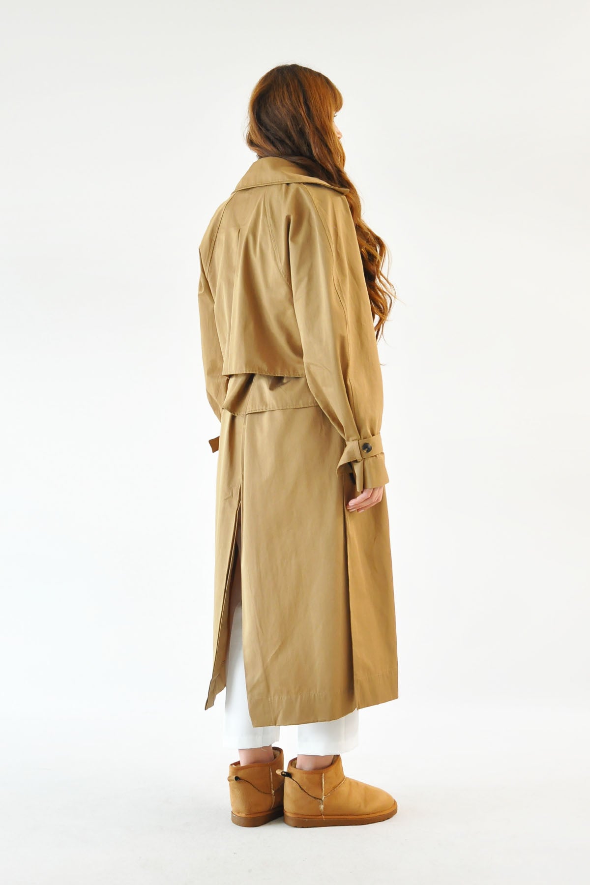 Oversize Trençkot - Camel