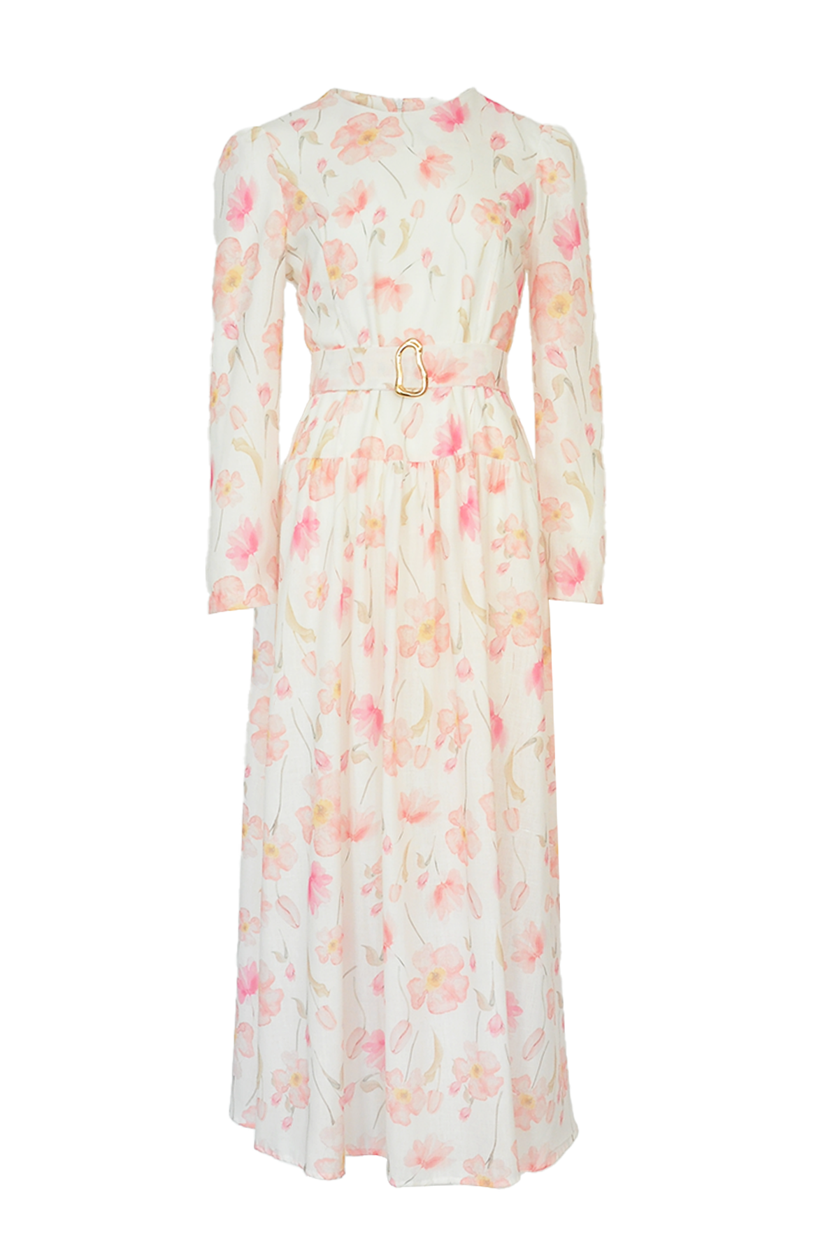 Spring Elbise - Çiçekli